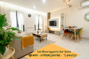 Les bonn'apparts Sur Seine- T3 famille 6pers ou Groupe- Moderne